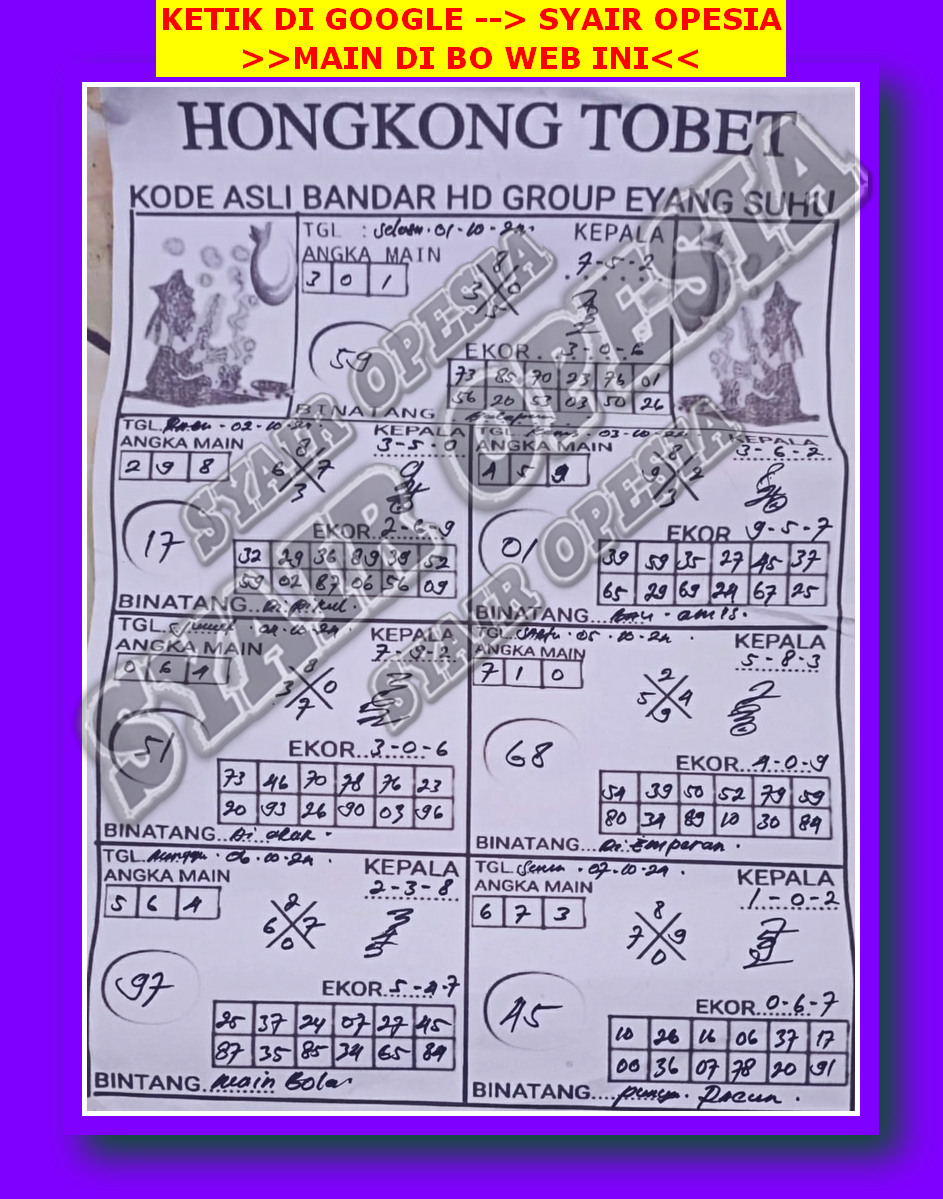 syair hk vip