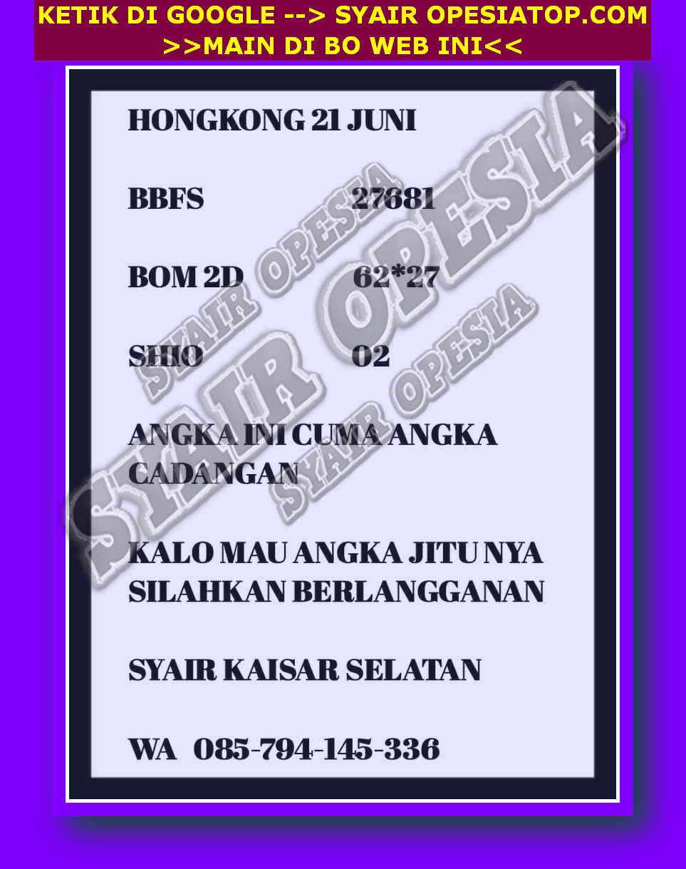 syair hk vip