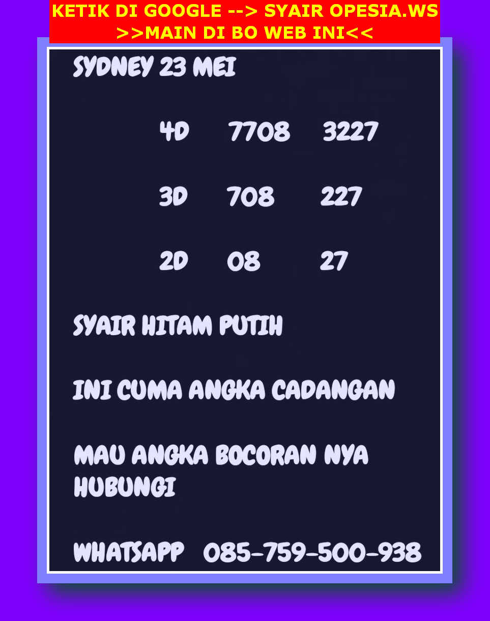 syair hk vip