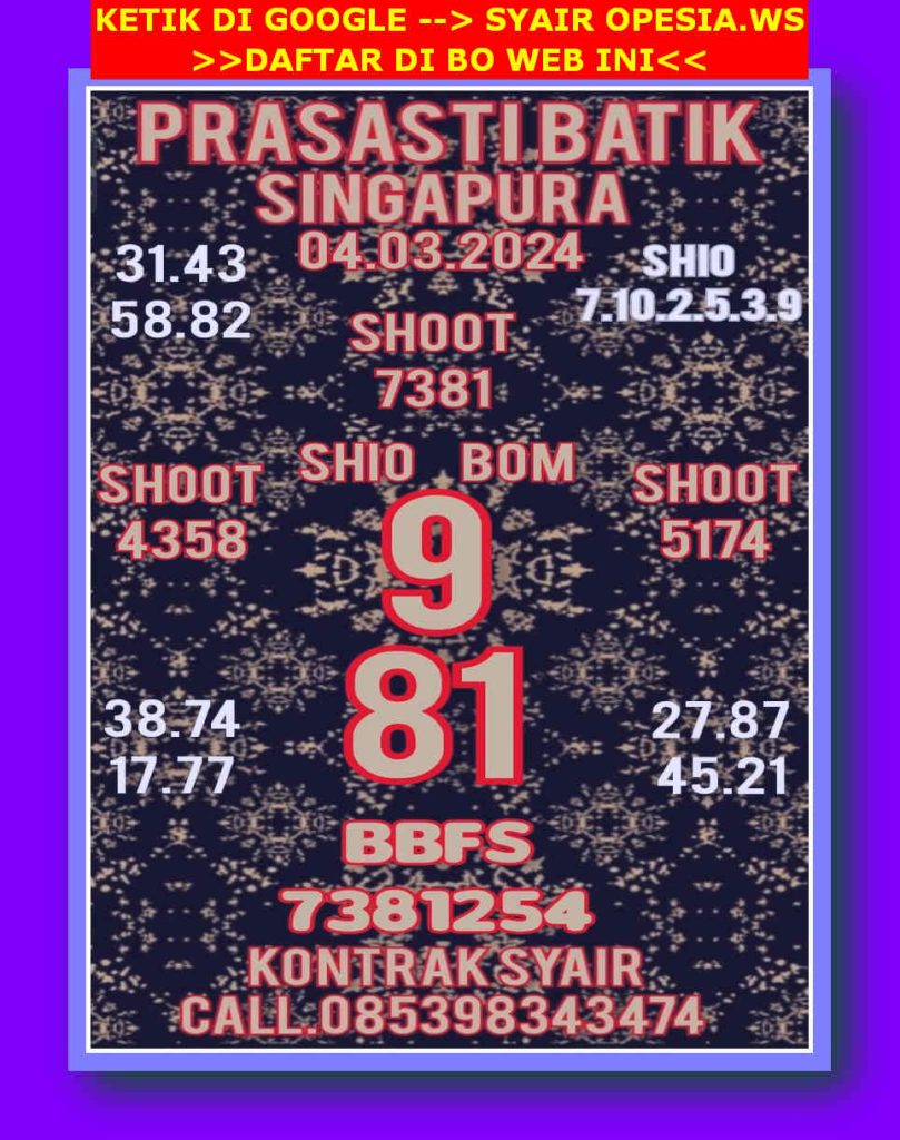 SYAIR SGP VIP