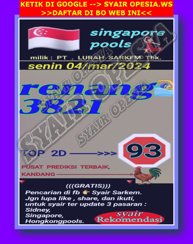 SYAIR SGP VIP